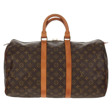LOUIS VUITTON Monogram Keepall 45 Boston Bag M41428 LV Auth 146991V - 0