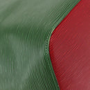 LOUIS VUITTON Epi Petit Noe Shoulder Bag bicolor Green Red M44147 LV Auth 146993-9
