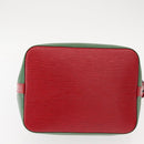 LOUIS VUITTON Epi Petit Noe Shoulder Bag bicolor Green Red M44147 LV Auth 146993-5
