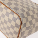 LOUIS VUITTON Damier Azur Saleya PM Tote Bag N51186 LV Auth 146995-14