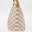 LOUIS VUITTON Damier Azur Saleya PM Tote Bag N51186 LV Auth 146995-3