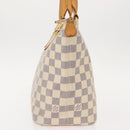 LOUIS VUITTON Damier Azur Saleya PM Tote Bag N51186 LV Auth 146995-4
