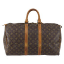 LOUIS VUITTON Monogram Keepall 45 Boston Bag M41428 LV Auth 147006-3