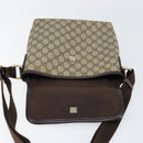 GUCCI GG Supreme Shoulder Bag PVC Beige Gold 223666 Auth 147008-10