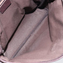 GUCCI GG Supreme Shoulder Bag PVC Beige Gold 223666 Auth 147008-11