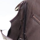 GUCCI GG Supreme Shoulder Bag PVC Beige Gold 223666 Auth 147008-20