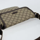 GUCCI GG Supreme Shoulder Bag PVC Beige Gold 223666 Auth 147008-6