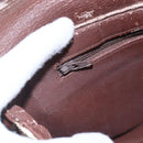 Burberrys Nova Check Shoulder Bag PVC Beige Gold Auth 147010-17