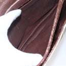 Burberrys Nova Check Shoulder Bag PVC Beige Gold Auth 147010-11