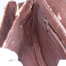 Burberrys Nova Check Shoulder Bag PVC Beige Gold Auth 147010-19