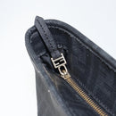 FENDI Zucca Canvas Tote Bag PVC Black Gold Auth 147011-10