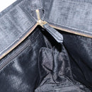 FENDI Zucca Canvas Tote Bag PVC Black Gold Auth 147011-18