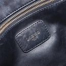 LOEWE Anagram Americana 28 Hand Bag Leather Gold Auth 147012-20
