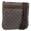 LOUIS VUITTON Damier Ebene Pochette Bosphore Shoulder Bag N51111 LV Auth 147014-1