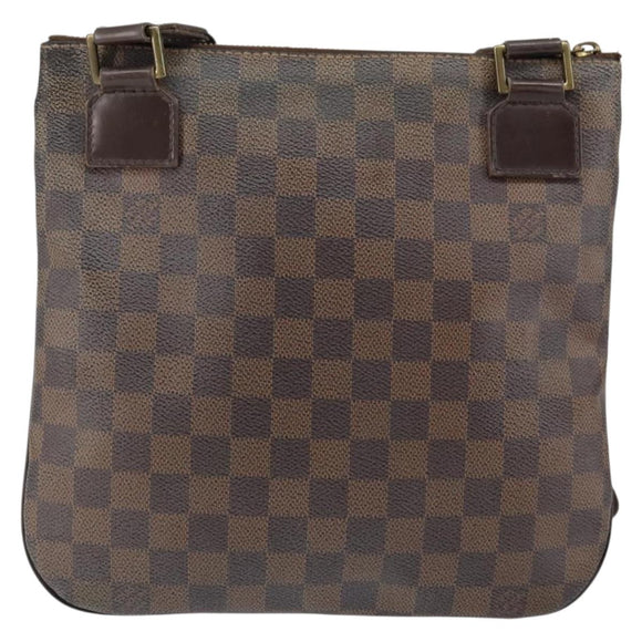 LOUIS VUITTON Damier Ebene Pochette Bosphore Shoulder Bag N51111 LV Auth 147014