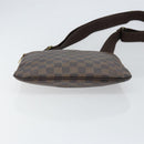 LOUIS VUITTON Damier Ebene Pochette Bosphore Shoulder Bag N51111 LV Auth 147014-5