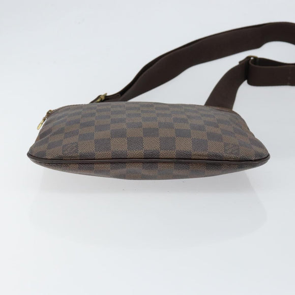 LOUIS VUITTON Damier Ebene Pochette Bosphore Shoulder Bag N51111 LV Auth 147014