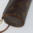 LOUIS VUITTON Monogram Papillon Pouch LV Auth 147019-16