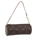 LOUIS VUITTON Monogram Papillon Pouch LV Auth 147019-1