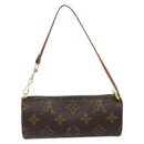 LOUIS VUITTON Monogram Papillon Pouch LV Auth 147019-2