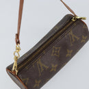 LOUIS VUITTON Monogram Papillon Pouch LV Auth 147019-6