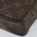 LOUIS VUITTON Monogram Trousse Toilette 18 Pouch M47526 LV Auth 147022-15