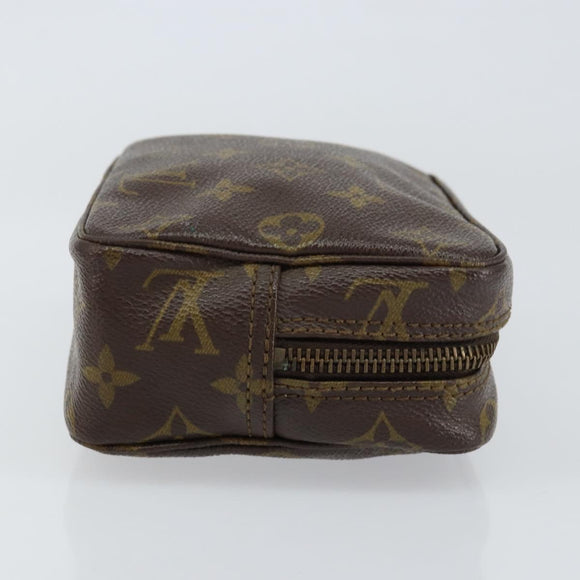 LOUIS VUITTON Monogram Trousse Toilette 18 Pouch M47526 LV Auth 147022