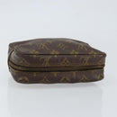 LOUIS VUITTON Monogram Trousse Toilette 18 Pouch M47526 LV Auth 147022-5