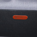 FENDI Pecan Canvas Trunk Case PVC Black Brown Auth 147028-11