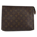 LOUIS VUITTON Monogram Poche Toilette 26 Pouch M47542 LV Auth 147029-1