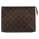 LOUIS VUITTON Monogram Poche Toilette 26 Pouch M47542 LV Auth 147029-13