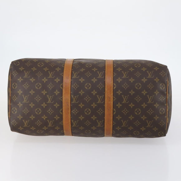LOUIS VUITTON Monogram Keepall 50 Boston Bag M41426 LV Auth 147030