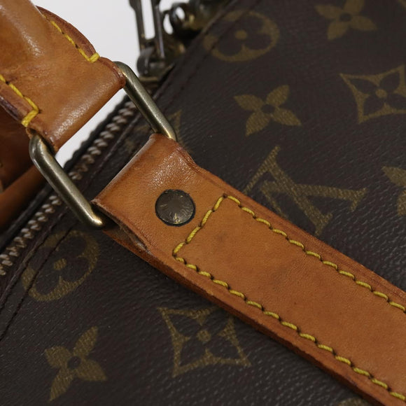 LOUIS VUITTON Monogram Keepall Bandouliere 45 Boston Bag M41418 LV Auth 147031