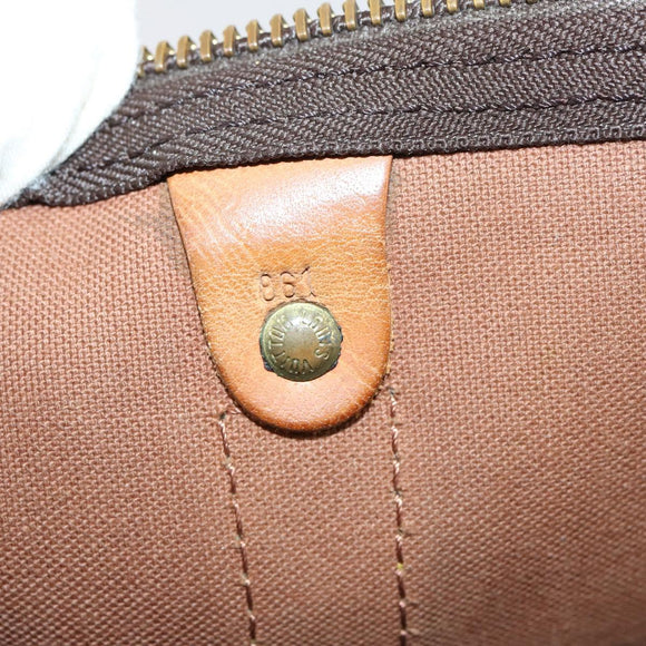 LOUIS VUITTON Monogram Keepall Bandouliere 45 Boston Bag M41418 LV Auth 147031