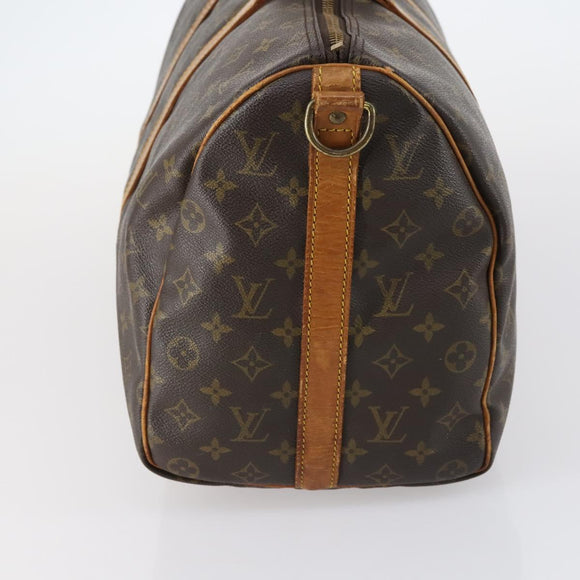 LOUIS VUITTON Monogram Keepall Bandouliere 45 Boston Bag M41418 LV Auth 147031