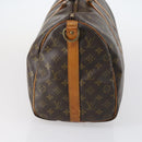 LOUIS VUITTON Monogram Keepall Bandouliere 45 Boston Bag M41418 LV Auth 147031-4