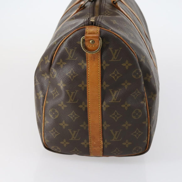 LOUIS VUITTON Monogram Keepall Bandouliere 45 Boston Bag M41418 LV Auth 147031