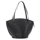 LOUIS VUITTON Epi Saint Jacques Shopping Shoulder Bag Black M52262 Auth 147032-1