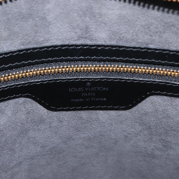 LOUIS VUITTON Epi Saint Jacques Shopping Shoulder Bag Black M52262 Auth 147032