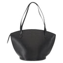 LOUIS VUITTON Epi Saint Jacques Shopping Shoulder Bag Black M52262 Auth 147032-2