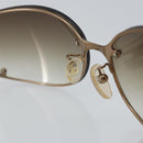 FENDI Sunglasses plastic Brown Auth 147036-10