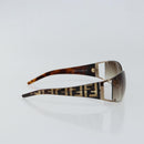 FENDI Sunglasses plastic Brown Auth 147036-5