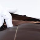 FENDI Zucca Canvas Long Wallet Black Brown Auth 147038V-17