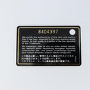 CHANEL Card Case Leather Red CC Auth 147039V-12