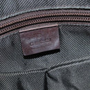 GUCCI GG Supreme Tote Bag PVC Beige Silver 91250 Auth 147043-18