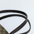 GUCCI GG Supreme Tote Bag PVC Beige Silver 91250 Auth 147043-14