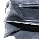 FENDI Shoulder Bag Suede Vintage Black Gold Auth 147044-20