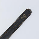 GUCCI Interlocking Belt Leather 31.9"" Bordeaux Gold 037 084 0054 Auth 147047-10