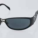 CHANEL Sunglasses Plastic Black 04155 75641 CC Auth 147050-7