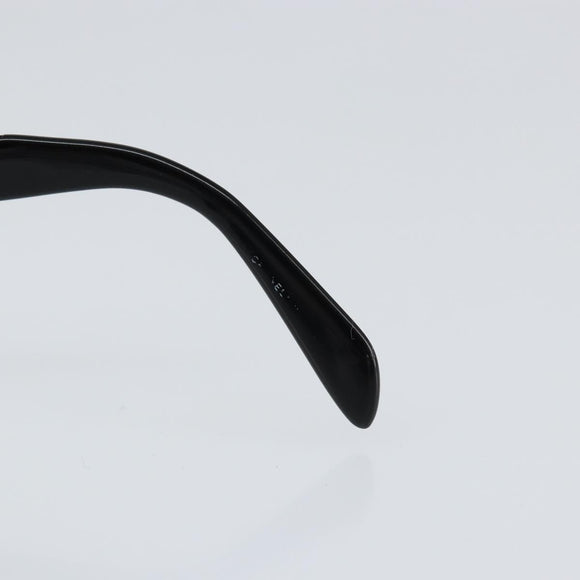 CHANEL Sunglasses Plastic Black 04155 75641 CC Auth 147050